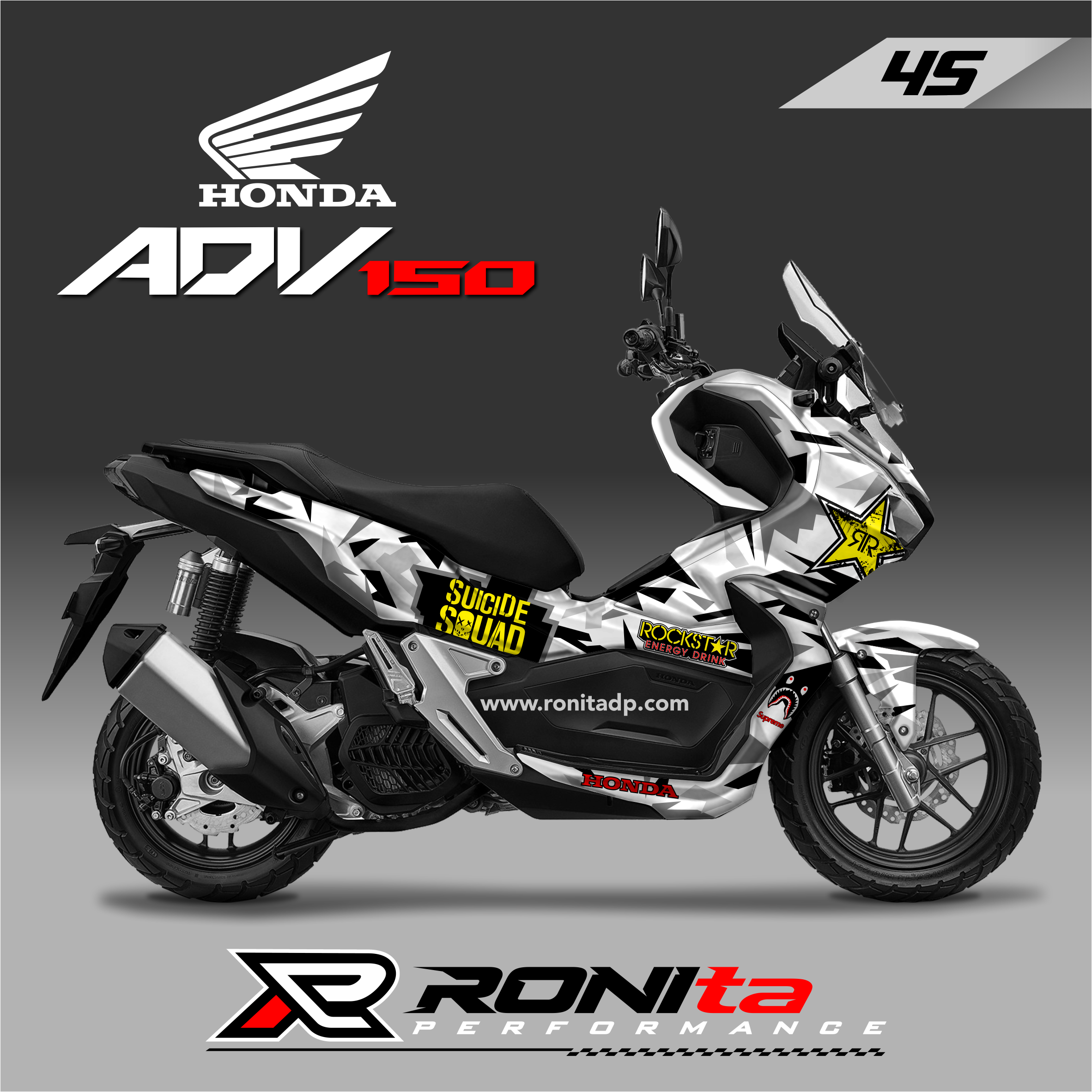 Decal Fullbody Honda Adv