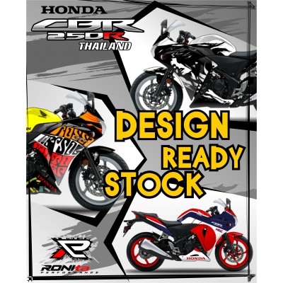 Decal Fullbody Honda CBR 250R Thailand