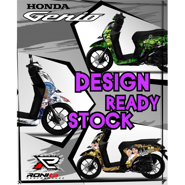 Decal Fullbody Honda Genio