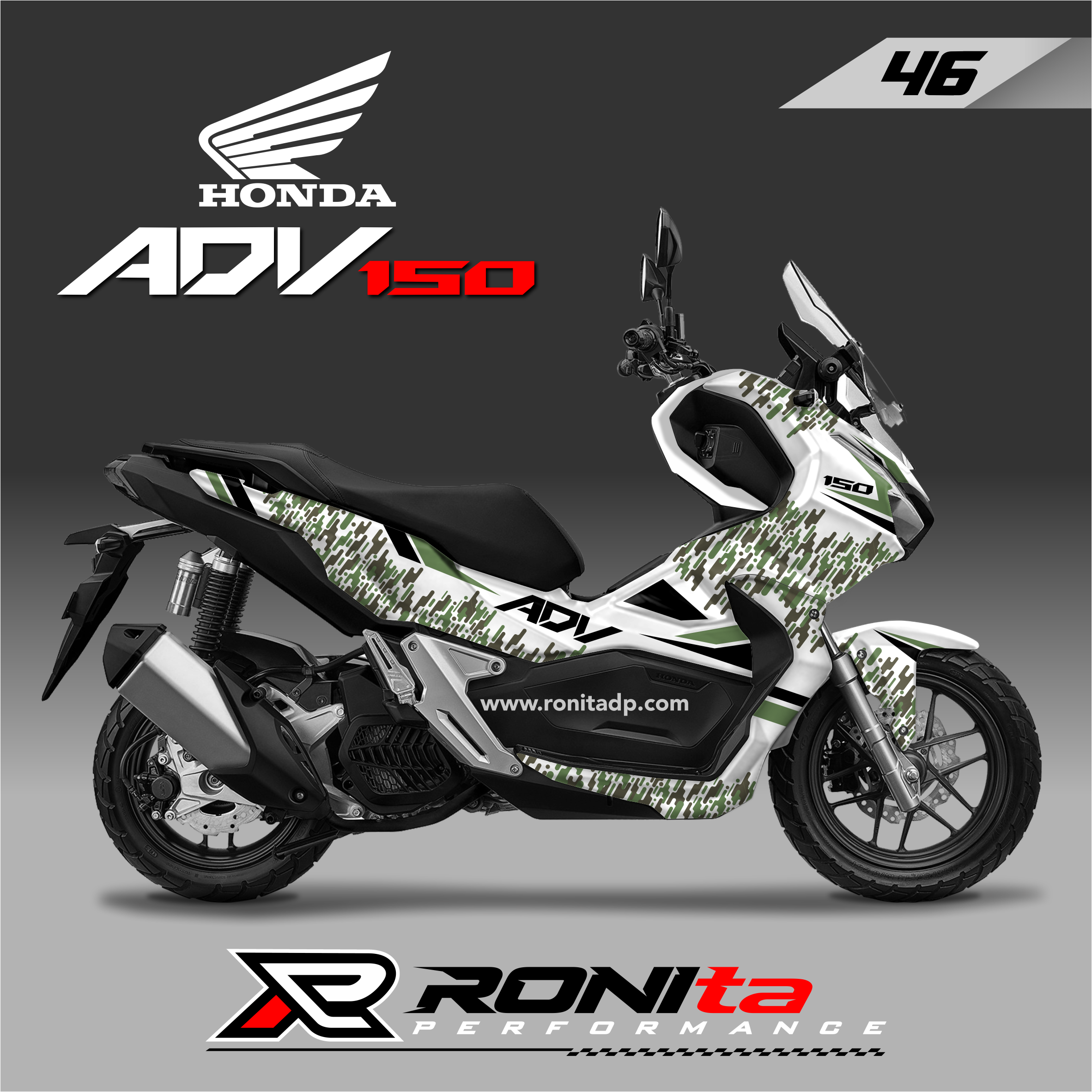 Decal Fullbody Honda ADV150