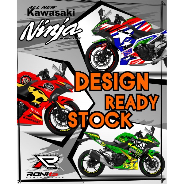 Decal Fullbody Kawasaki All New Ninja 250 FI 