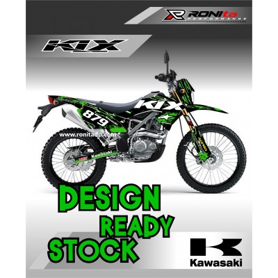 Decal Fullbody Kawasaki KLX 150