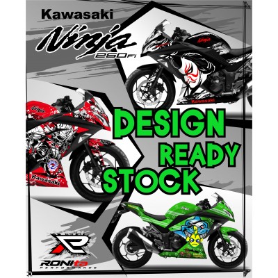 Decal Fullbody Kawasaki Ninja 250 FI 