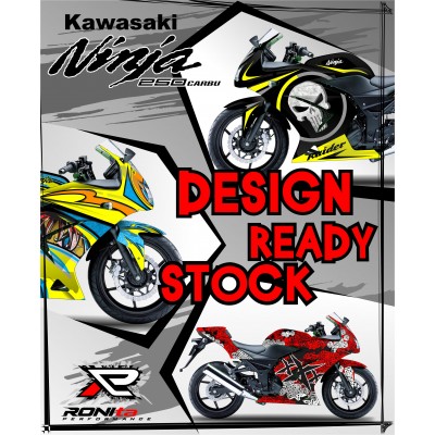 Decal Fullbody Kawasaki Ninja 250 Karbu