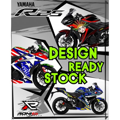 Decal Fullbody Yamaha R25