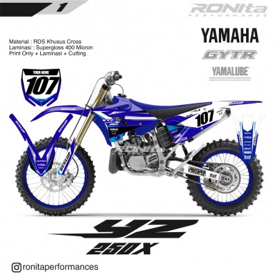 Decal 400 Micron Yamaha YZ 250 X 2018