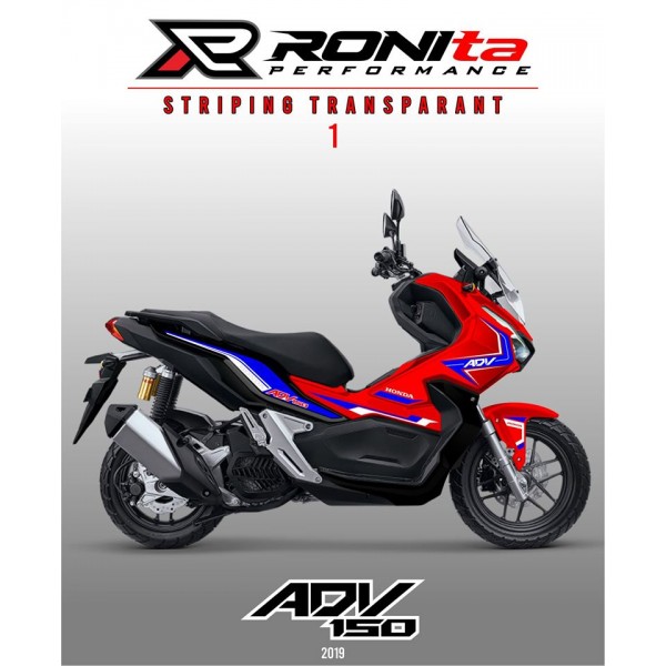 Striping Transparan Premium Honda ADV 150