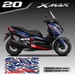 Striping XMAX 250 Stiker DIgital Indonesia
